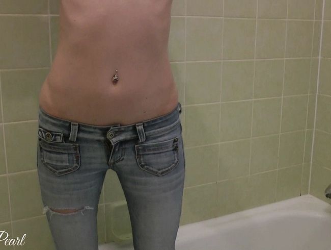 MaviePearl Porno Video: Geil! 2X in meine Skinny Jeans gepin**lt