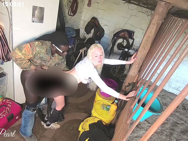 MaviePearl Porno Video: Peinlich! Ich & BBC von Überwachungskamera gefilmt worden